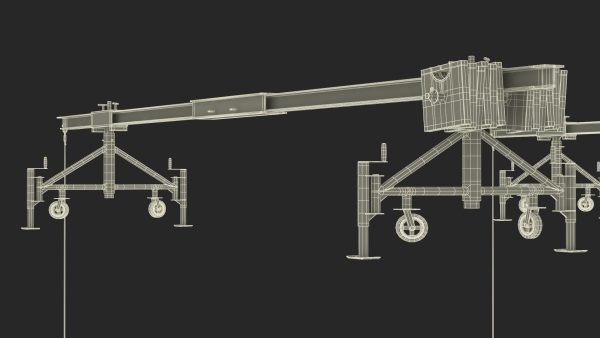Double Window Cleaning Platform with Fastening to Roof