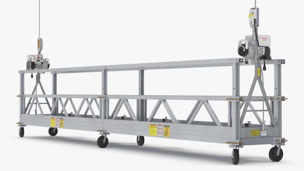Double Window Cleaning Platform with Fastening to Roof