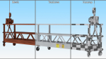 Double Window Cleaning Platform with Fastening to Roof