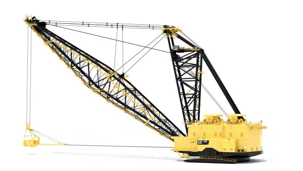 Dragline 3D model crane