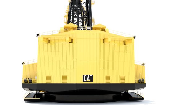 Dragline 3D model crane