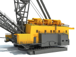 Dragline crane