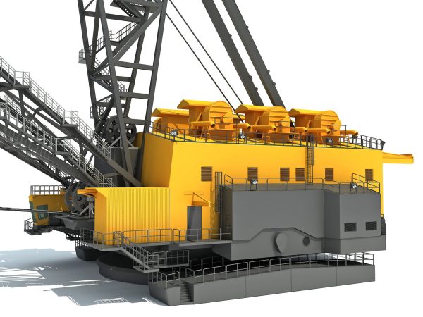 Dragline crane