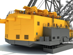Dragline crane