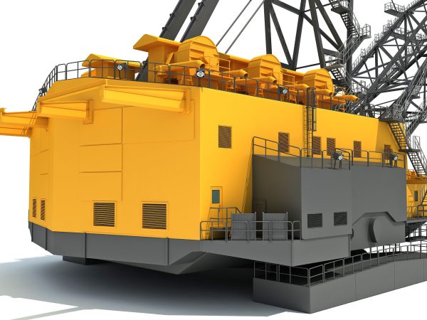 Dragline crane