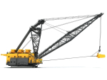 Dragline crane