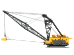 Dragline crane