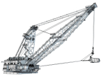 Dragline crane