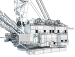 Dragline crane
