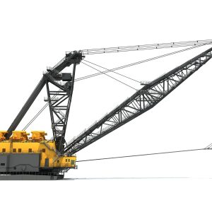 Dragline crane