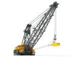 Dragline crane