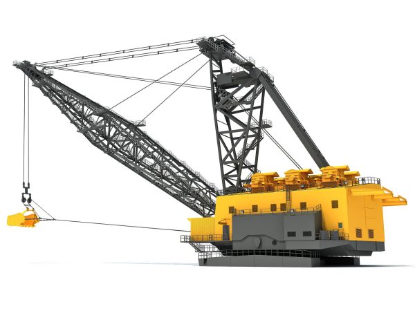Dragline crane
