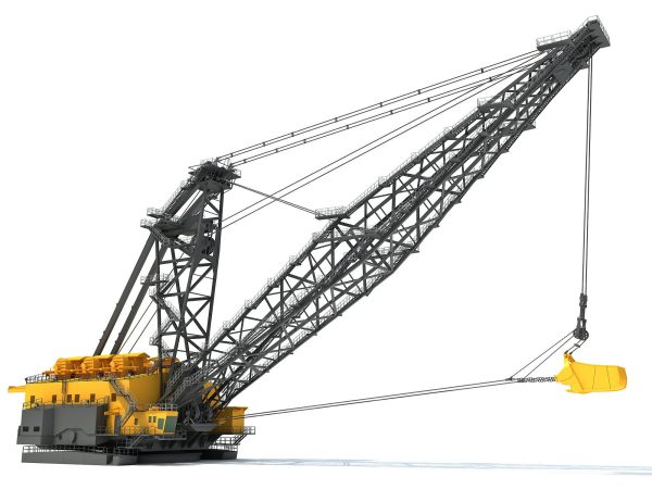 Dragline crane