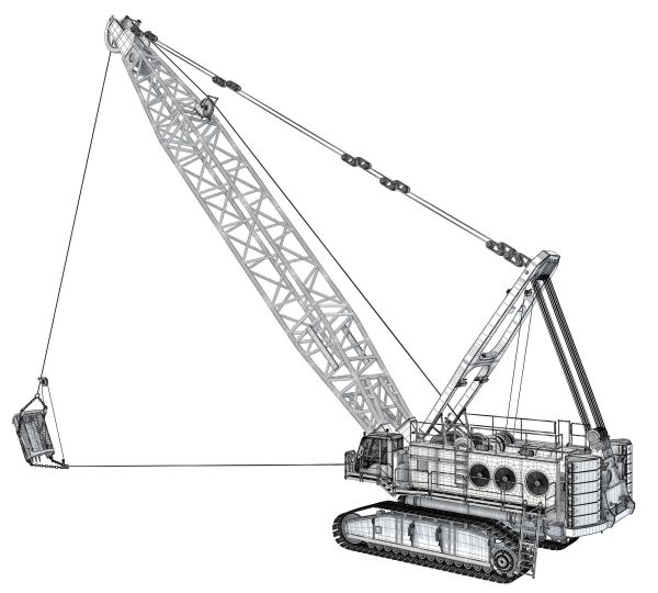 Dragline Excavator Mining Construction Machinery