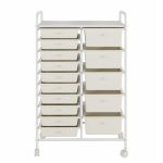 Drawer Rolling Storage Cart