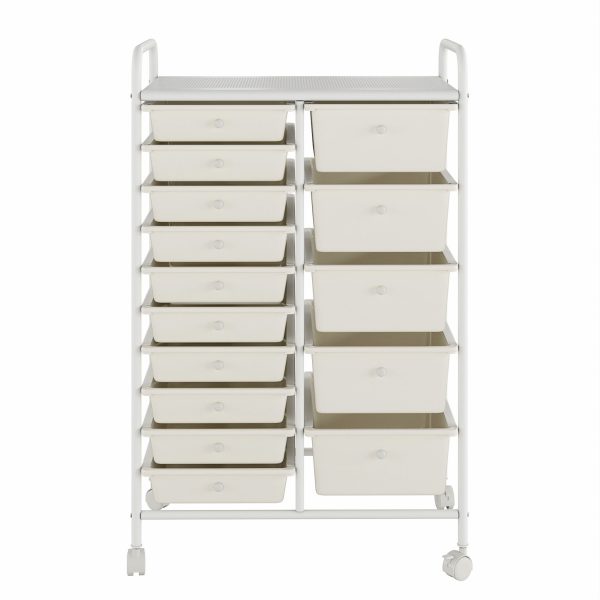 Drawer Rolling Storage Cart