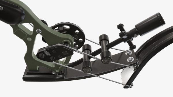 Drawn lever action compound bow