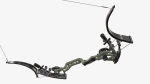 Drawn lever action compound bow