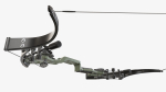 Drawn lever action compound bow