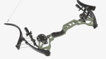 Drawn lever action compound bow