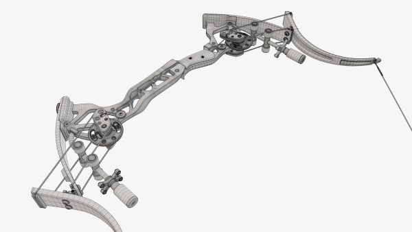 Drawn lever action compound bow