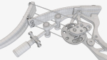 Drawn lever action compound bow