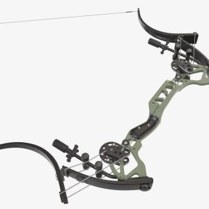 Drawn lever action compound bow