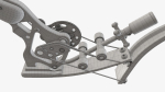 Drawn lever action compound bow