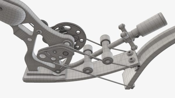 Drawn lever action compound bow