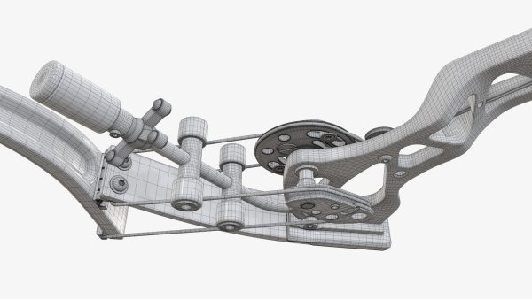 Drawn lever action compound bow