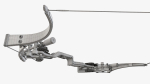 Drawn lever action compound bow