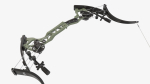 Drawn lever action compound bow