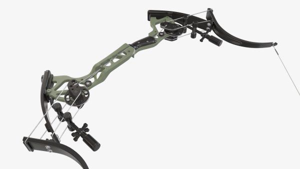 Drawn lever action compound bow