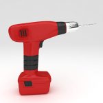 Drill machine 3d model