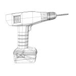 Drill machine 3d model