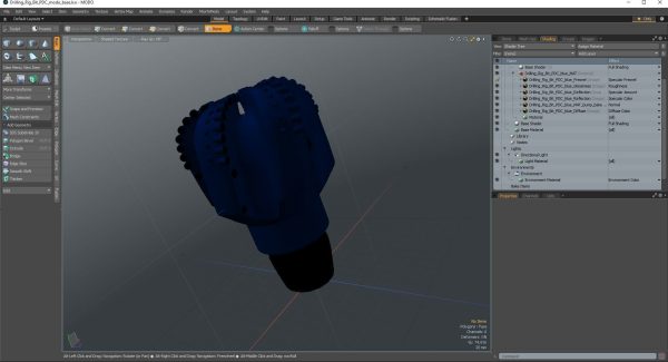 Drilling Rig Bit PDC Blue