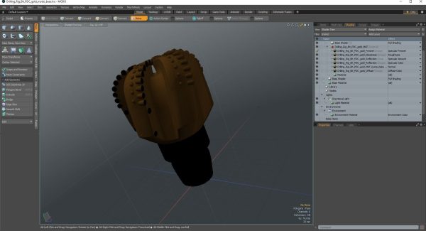 Drilling Rig Bit PDC Gold