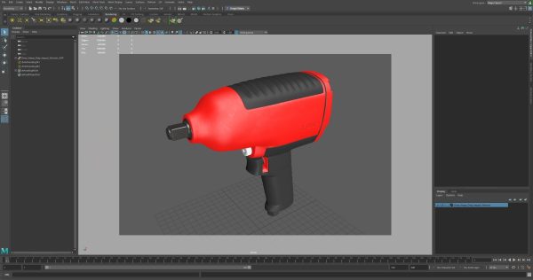 Drive Heavy Duty Impact Wrench MG725