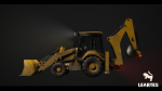 Driveable Animated Excavator Dozer with Material Variations
