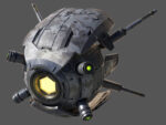 Drone alien spacecraft