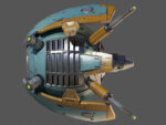 Drone alien spacecraft