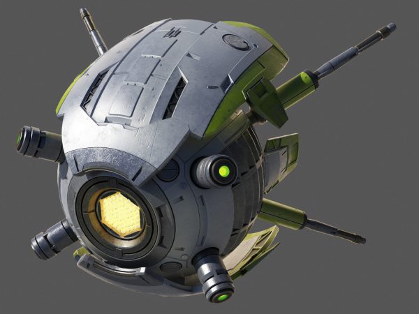 Drone alien spacecraft