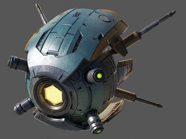 Drone alien spacecraft