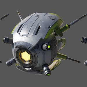 Drone alien spacecraft