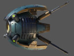 Drone alien spacecraft