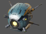 Drone alien spacecraft