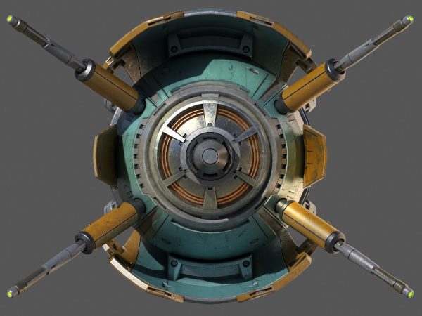 Drone alien spacecraft