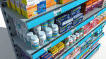 Drugstore Pharmacy Shelf