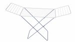Dryer laundry drying rack