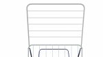 Dryer laundry drying rack